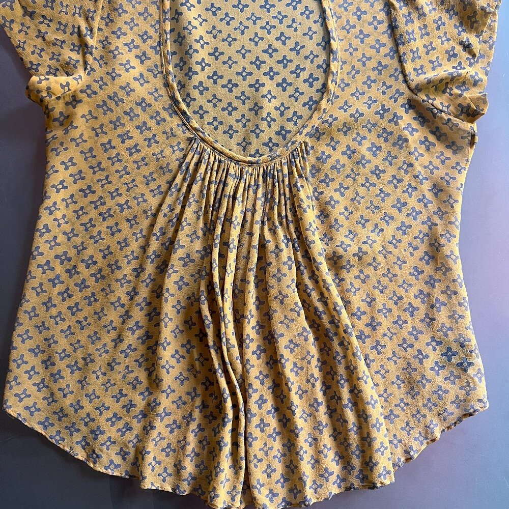 Isabel Marant silk top sz 1